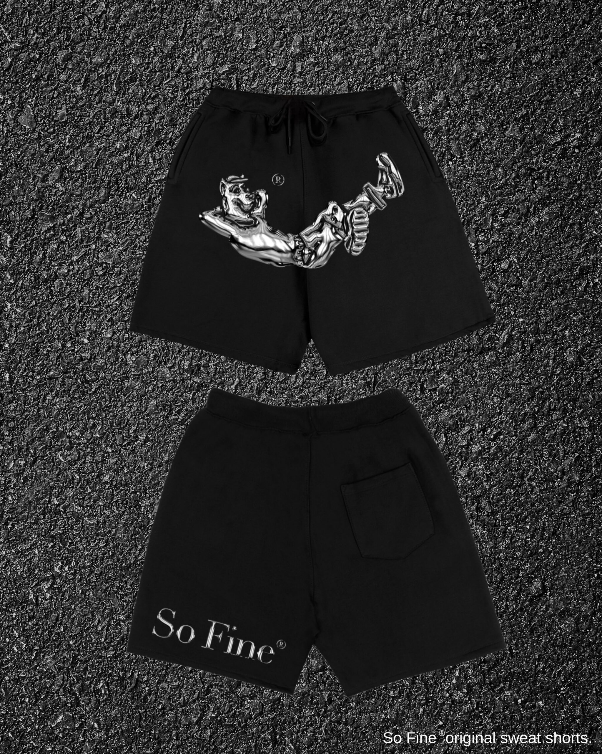 Camisetas cinzas estampas PUFF (Rosa) - Vista alternativa