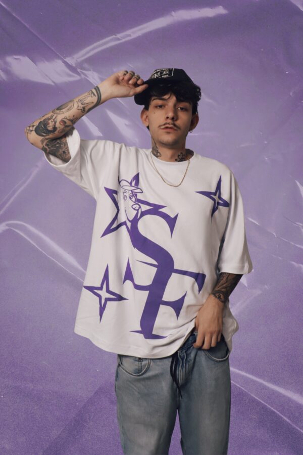 Tee White - Stars Purple - Imagem 2