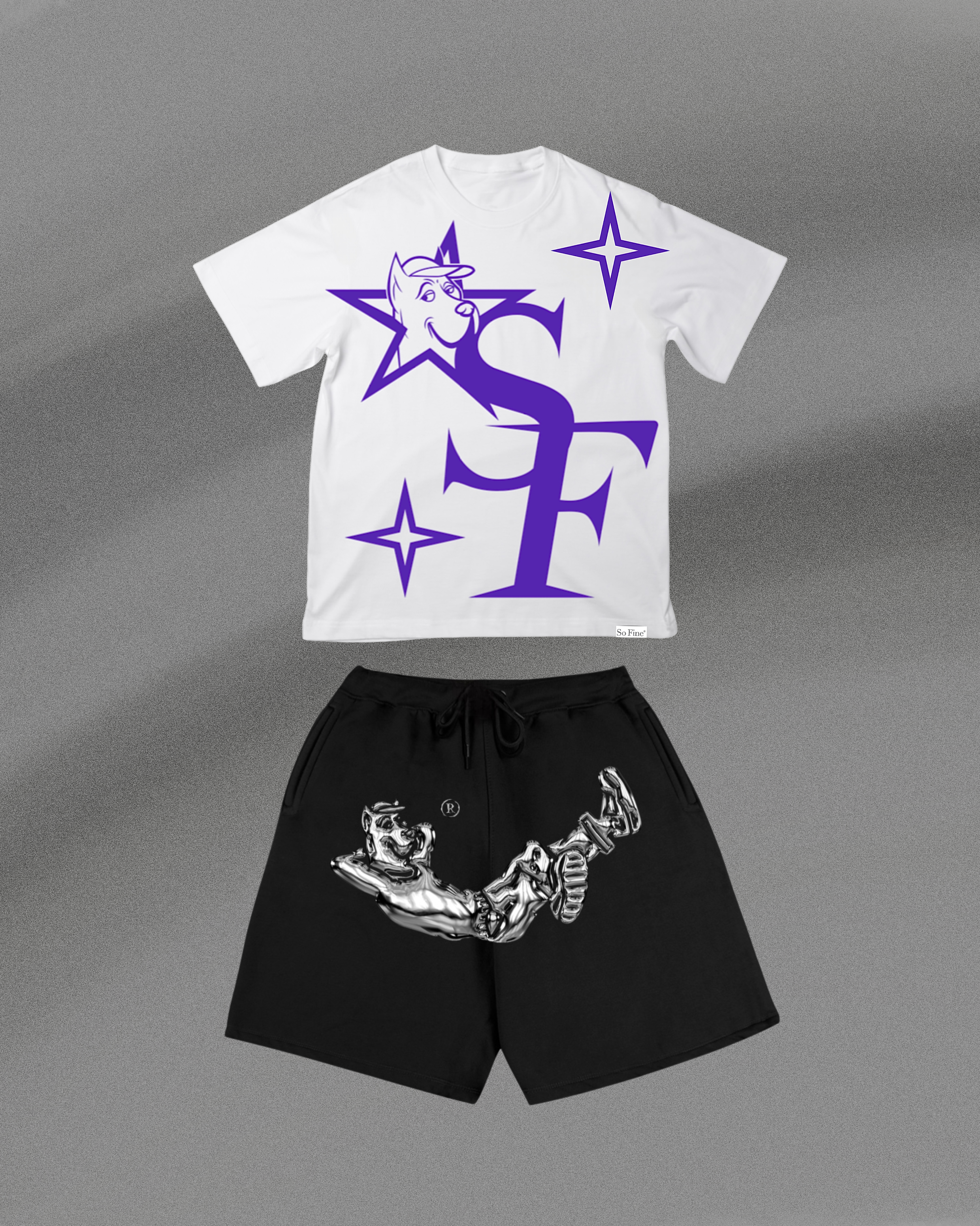 Combo bermuda + camiseta So Fine